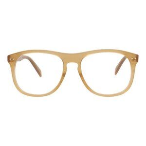Celine Womens Aviator Brown Brown Transparent Fashion Designer Eyewear